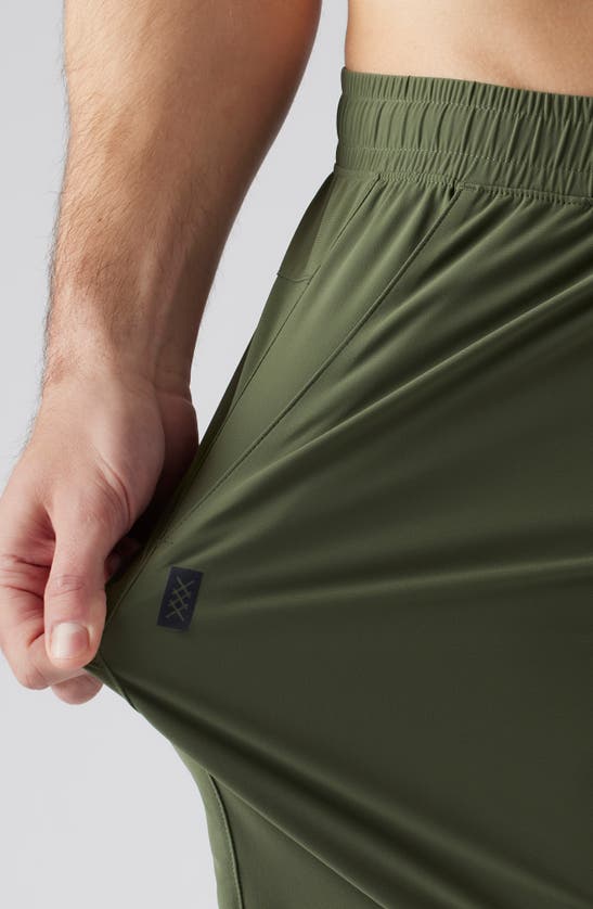 Rhone Pursuit 7-inch Unlined Training Shorts In Lichen Green