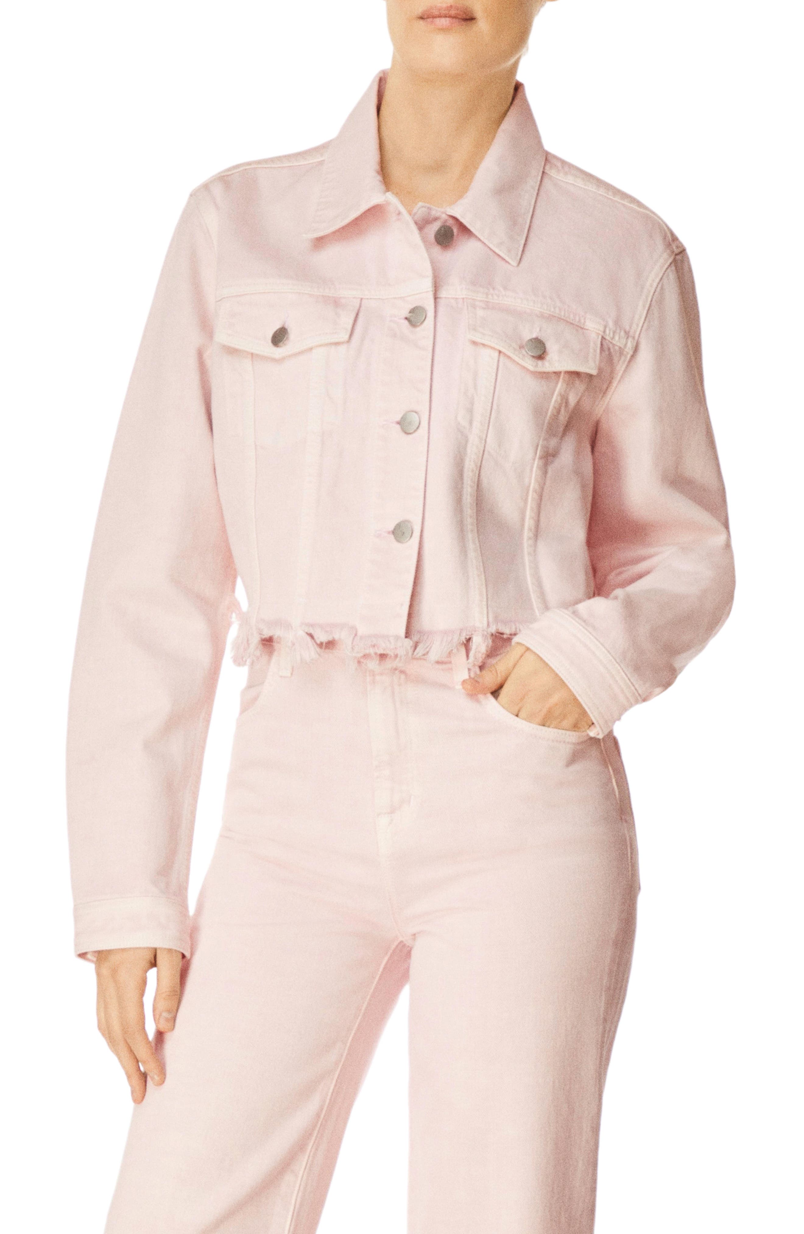 ripped cropped jean jacket