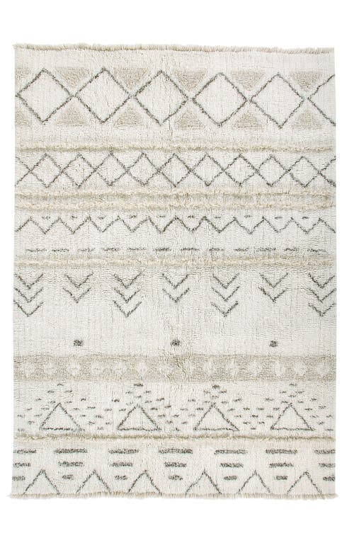 Lorena Canals Lakoda Washable Wool Rug in Pastel at Nordstrom, Size 4Ft 4In X 6Ft 7In