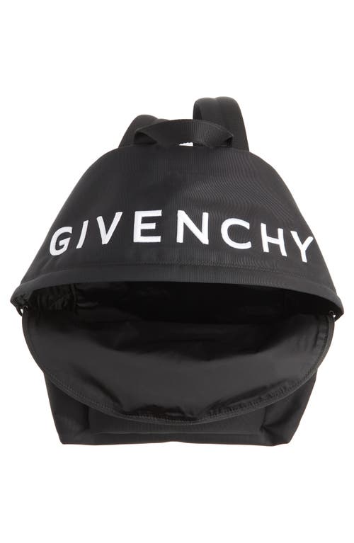 Shop Givenchy Essential Canvas Backpack In Black