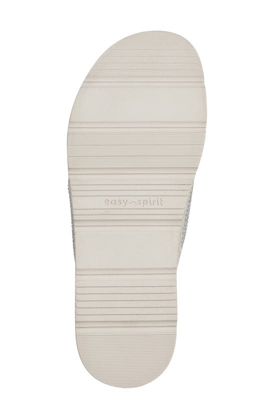 Shop Easy Spirit Sestacy Platform Slide Sandal In Light Natural