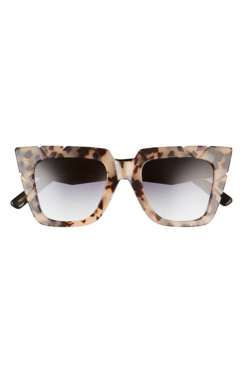 48mm Gradient Cat Eye Sunglasses in Cookies