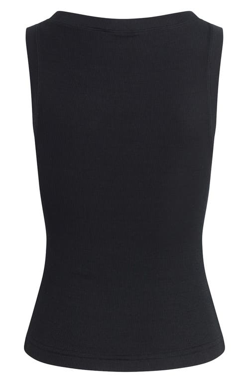 Shop Favorite Daughter The Rib Tank In Black