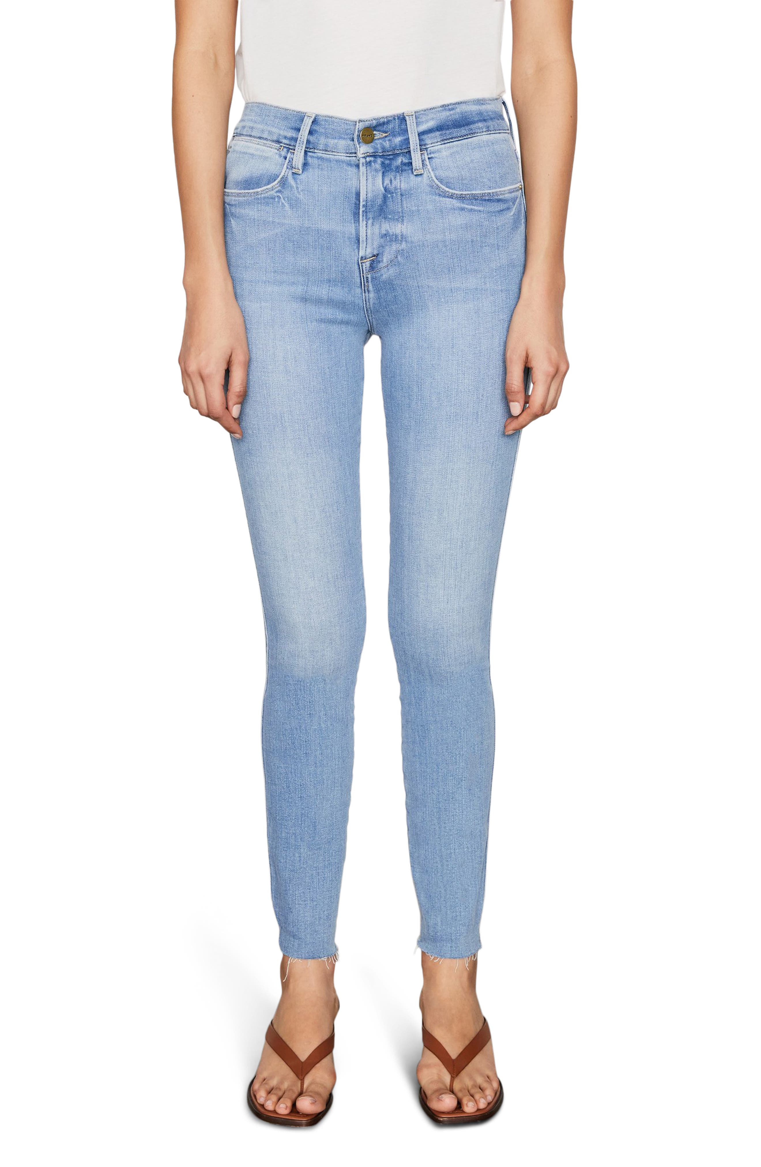 le high waist skinny jeans