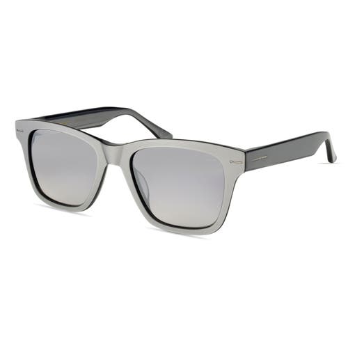 Shop Italia Independent Accelerazione Sunglasses In Titanium