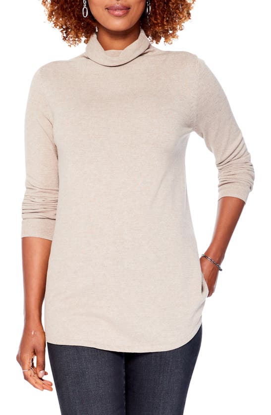Click to view more detailed imagery on our partner's website Nic + Zoe Vital Turtleneck Sweater In Beechwood