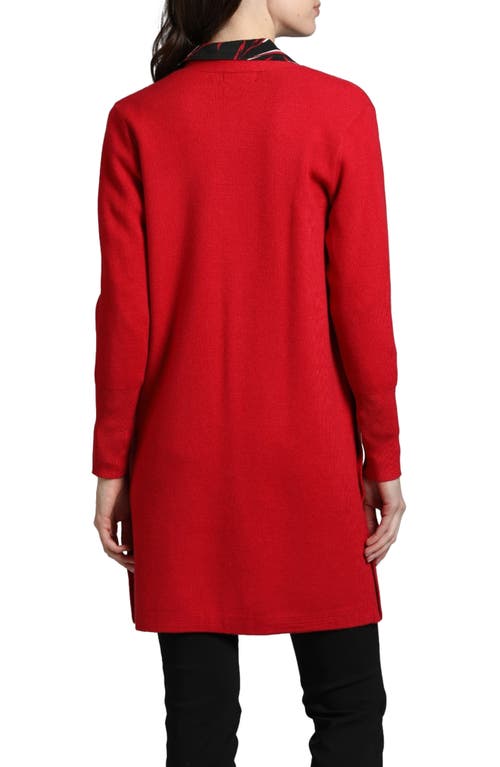 Shop Apny Side Button Duster In Red