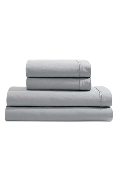 Washed 200 Thread Count Percale Sheet Set