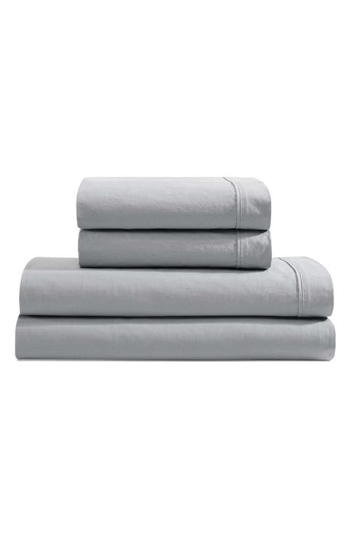 Calvin Klein Washed 200 Thread Count Percale Sheet Set in at Nordstrom