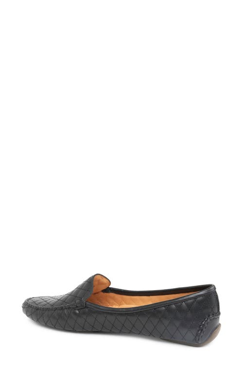 Shop Patricia Green Jillian Quilted Driving Loafer In Black