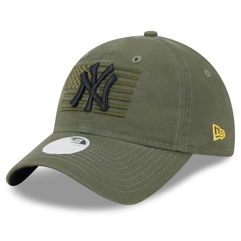 New Era Green New York Yankees 2023 Armed Forces Day 9twenty Adjustable