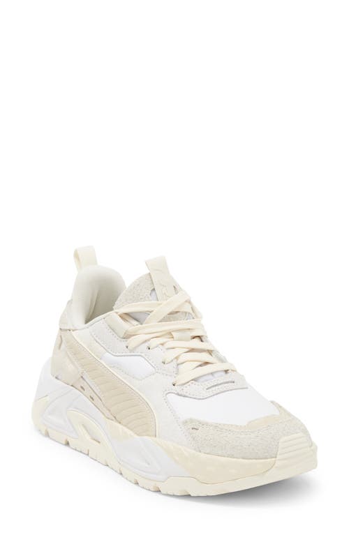 PUMA RS TRCK Sneaker in White/Ivory
