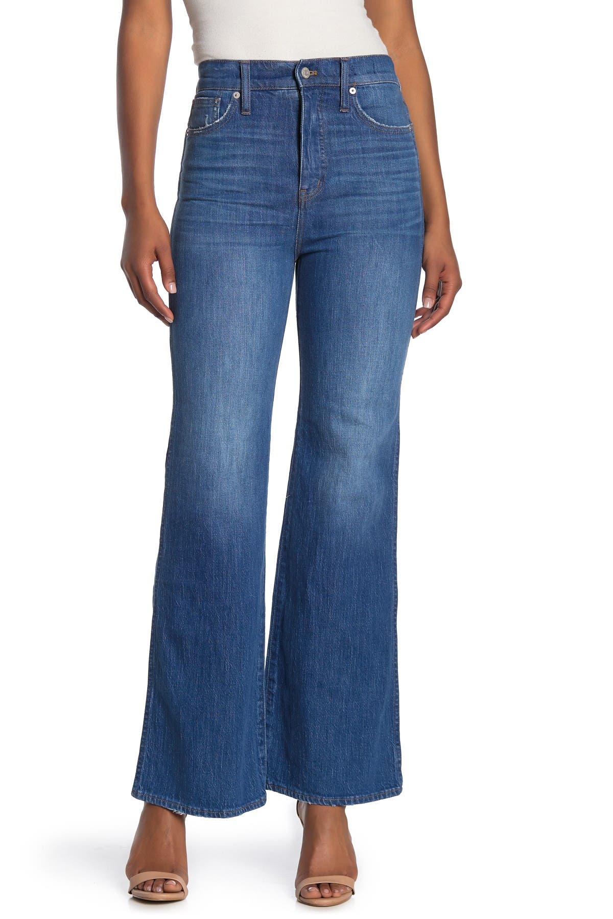 Madewell | High Rise Flare Jeans | Nordstrom Rack