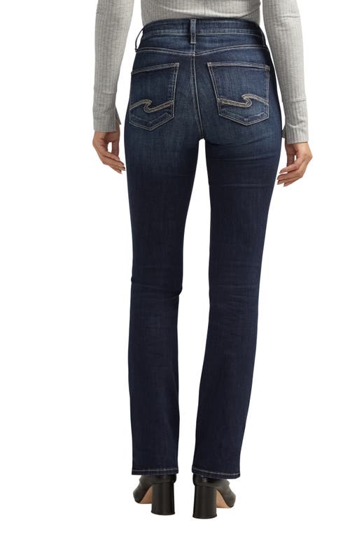 Shop Silver Jeans Co. Avery Curvy High Waist Slim Bootcut Jeans In Indigo