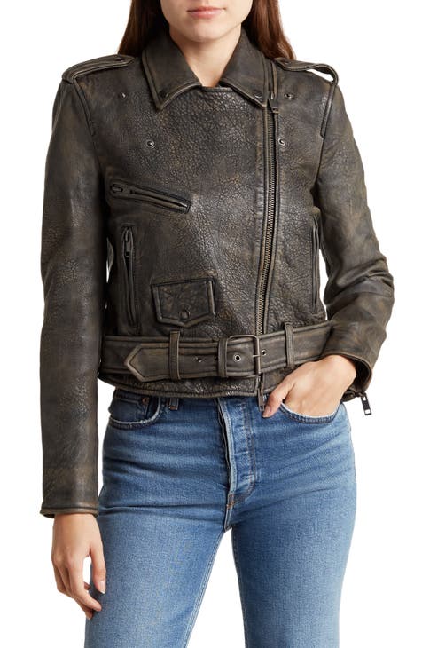 Julius Leather Moto Jacket