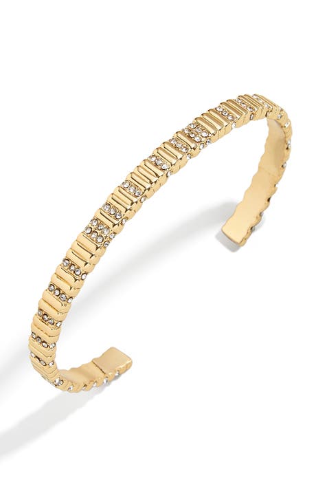 Saint Laurent Jonc Fin Cuff Bracelet, $345, Nordstrom
