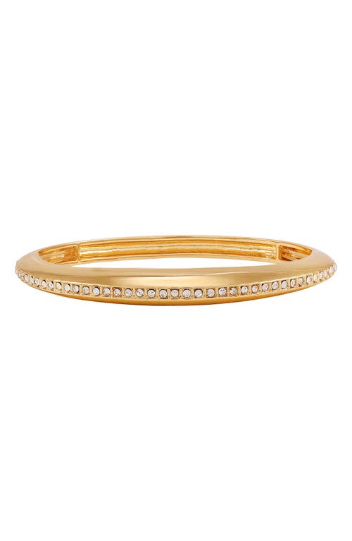 Vince Camuto Crystal Stretch Bracelet In Goldtone