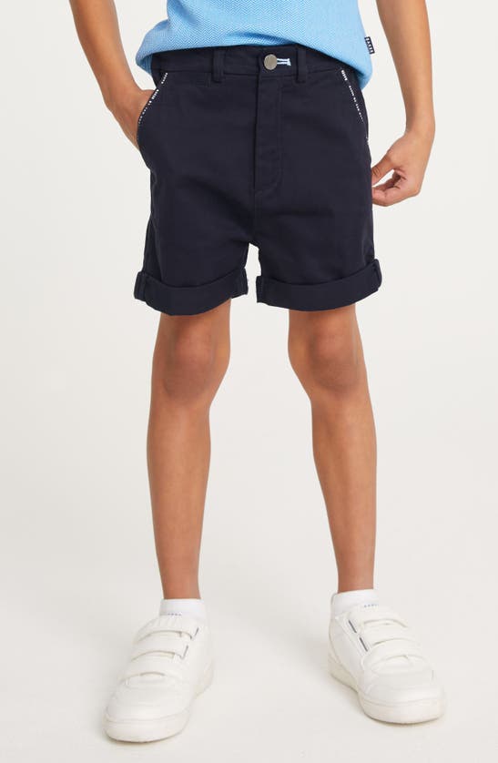 Shop Ted Baker London Kids' Chino Shorts In Blue