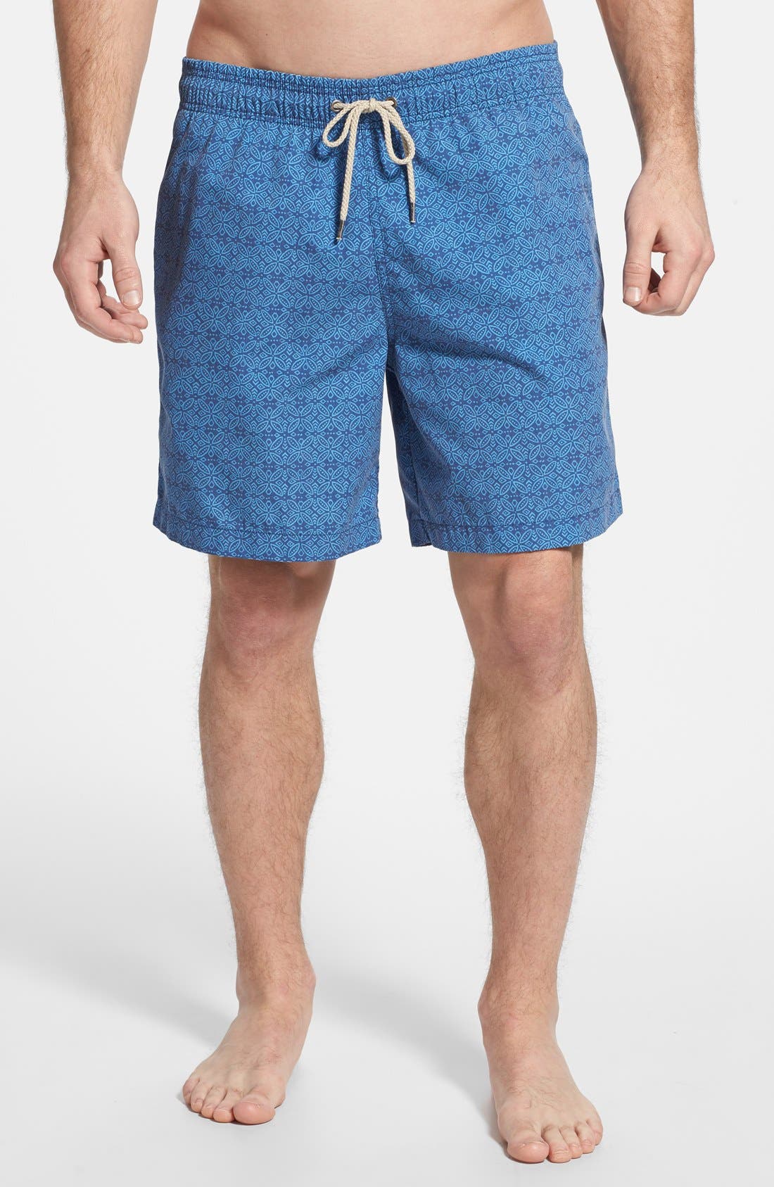 Faherty Recycled Fabric Swim Trunks Nordstrom