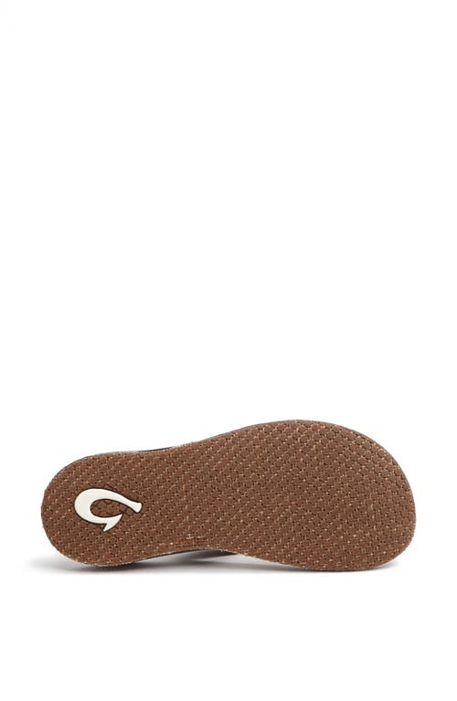 Olukai Paniolo Flip Flop In Natural/natural