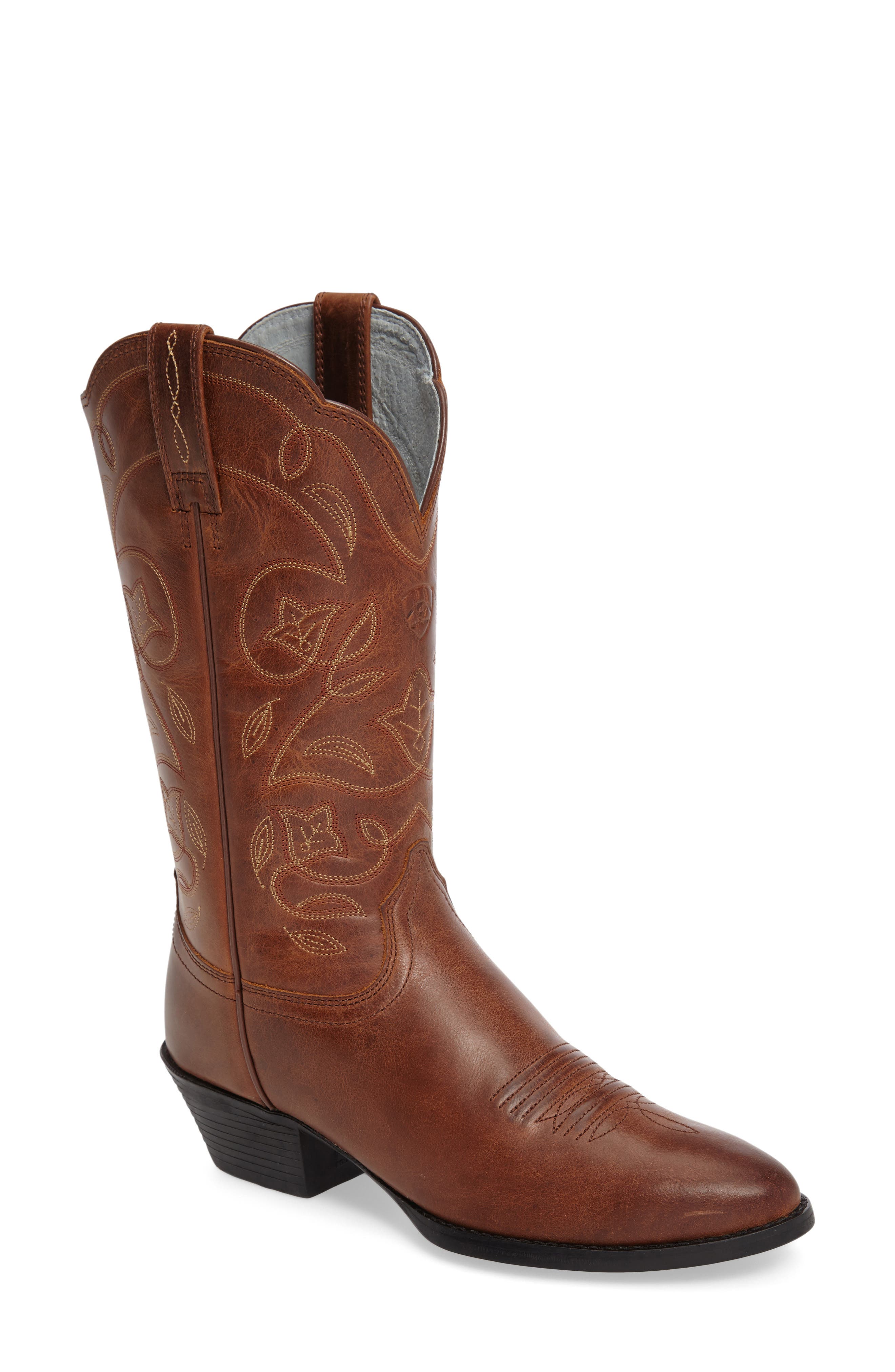 r toe western boots
