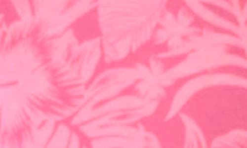 Shop Nicoby Polynosic Short Sleeve Button-up Shirt In Fushia