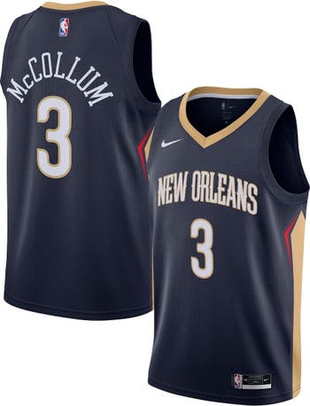 Men's Nike White/Gold New Orleans Pelicans 2021/22 City Edition Swingman  Shorts