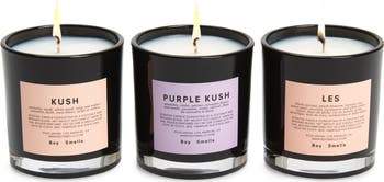 Boy Smells Kush, Purple Kush & Les 3-Pack Votive Candle Set | Nordstrom