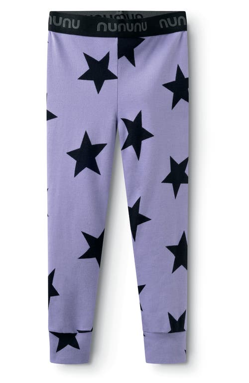 Nununu Kids' Star Leggings Mauve Mist at Nordstrom