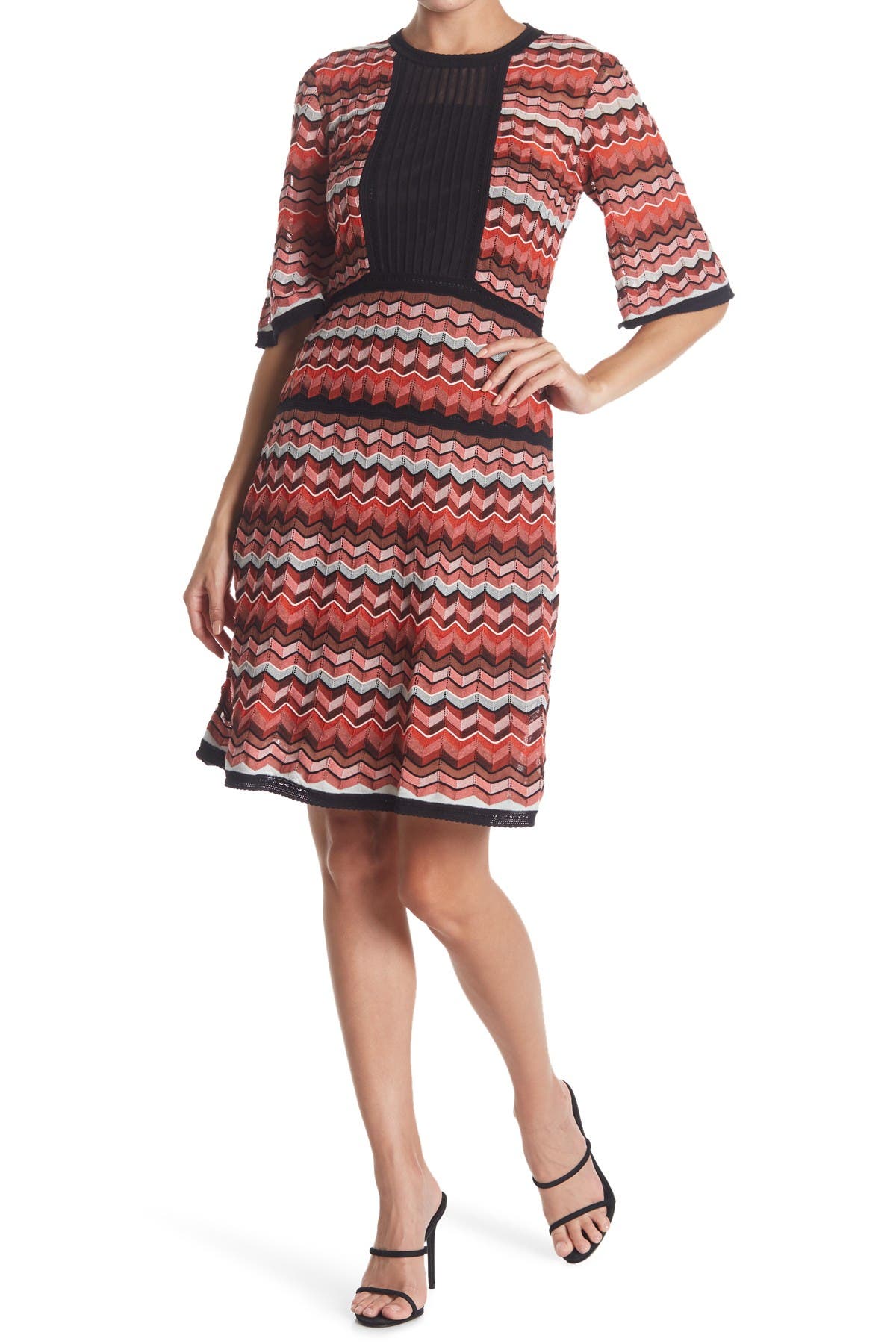 M Missoni Chevron Striped Knit Dress Nordstrom Rack