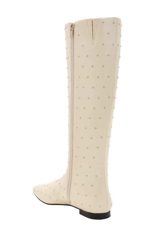 Katy Perry The Confidant Stud Knee High Boot In Chalk