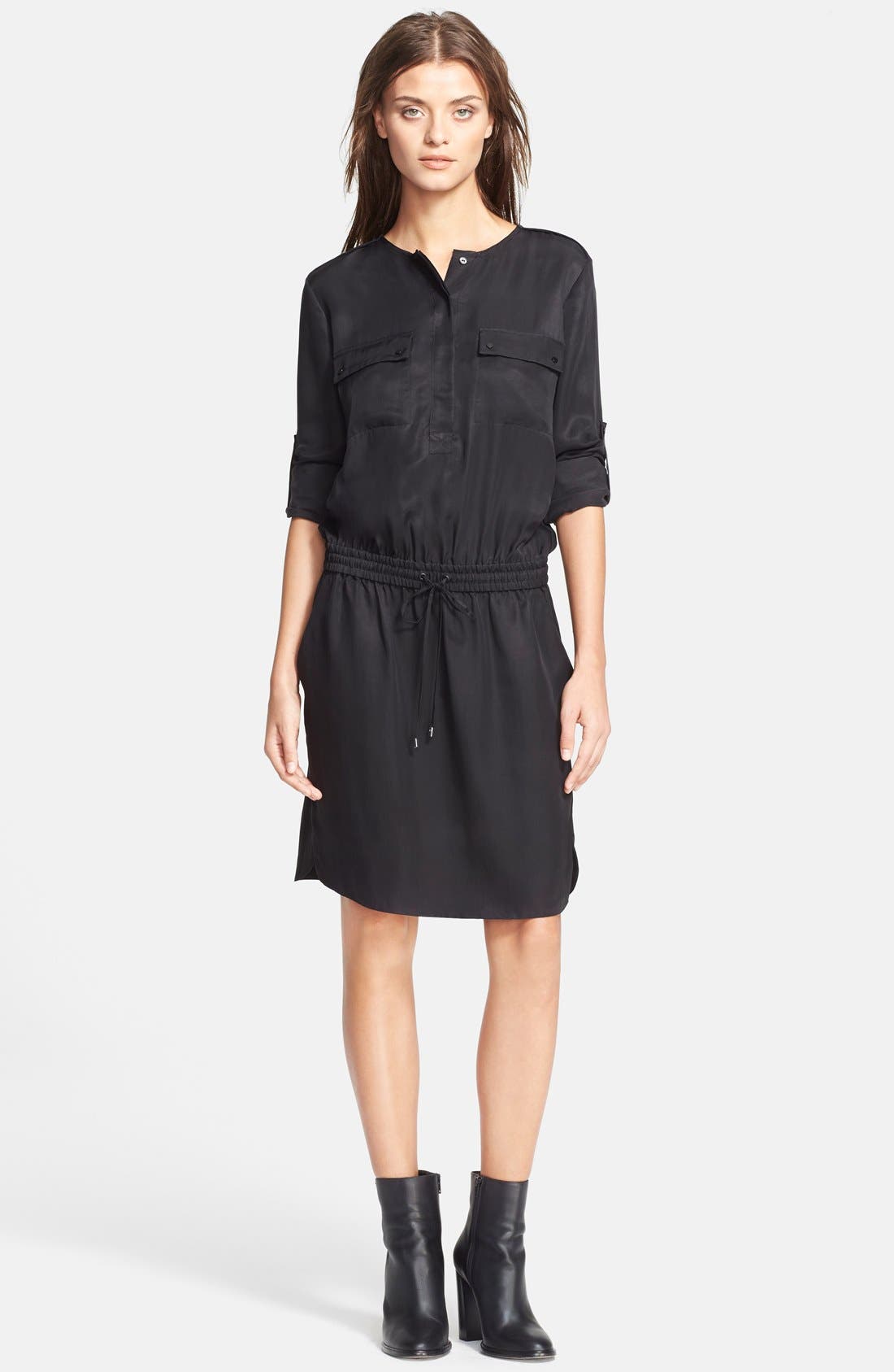 Vince Rolled Sleeve Cargo Dress Nordstrom