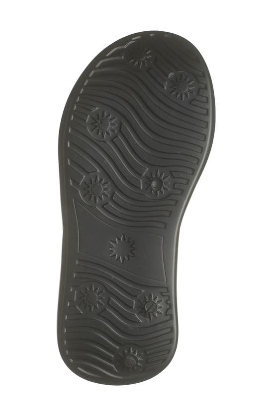 Shop Stuart Weitzman Stuflex T-strap Slide Sandal In Black