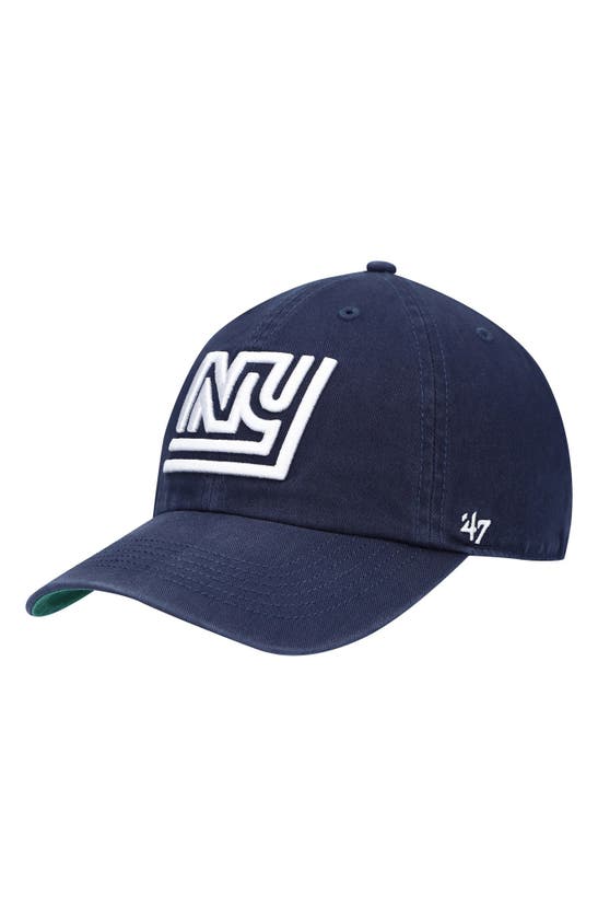 New York Giants '47 Gridiron Classics Franchise Legacy Fitted Hat - Navy