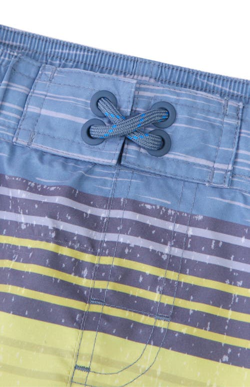 ROKKA&ROLLA ROKKA&ROLLA KID'S SWIM TRUNKS WITH MESH LINING AND UPF 50+ PROTECTION