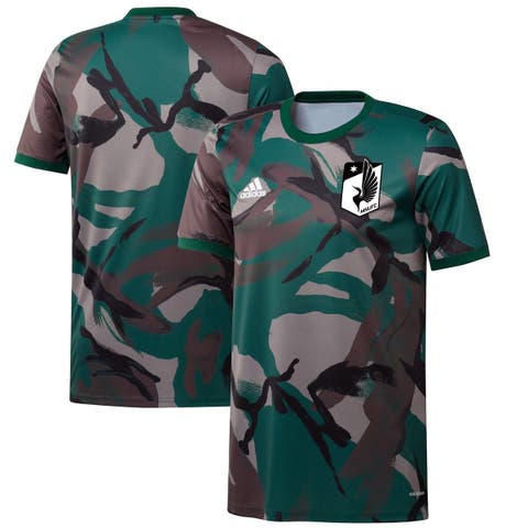 Adidas Atlanta United FC Camo Pre-Match Top Clear / M