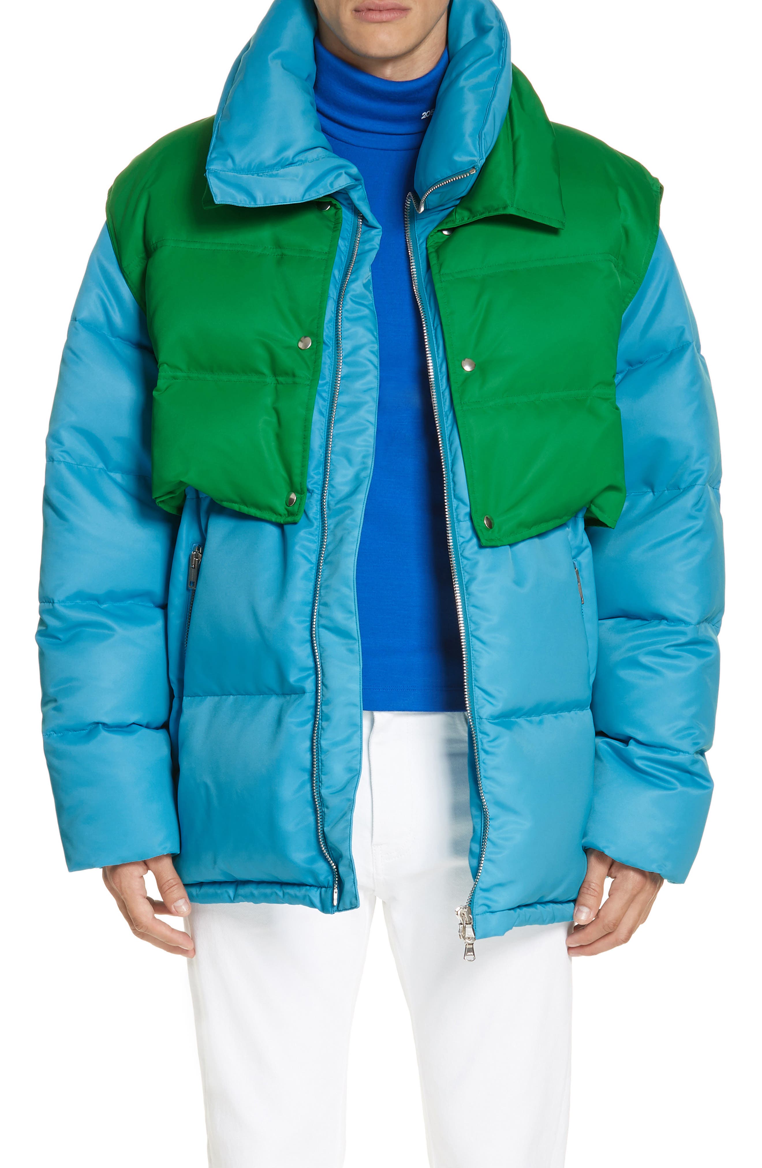 calvin klein 205w39nyc puffer jacket