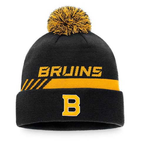 Men's Fanatics Branded Black/Natural Boston Bruins 2023 NHL Winter Classic  Trucker Snapback Hat