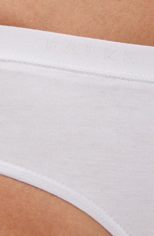 Shop Falke Daily Comfort 2-pack Stretch Cotton Bikini Briefs In White