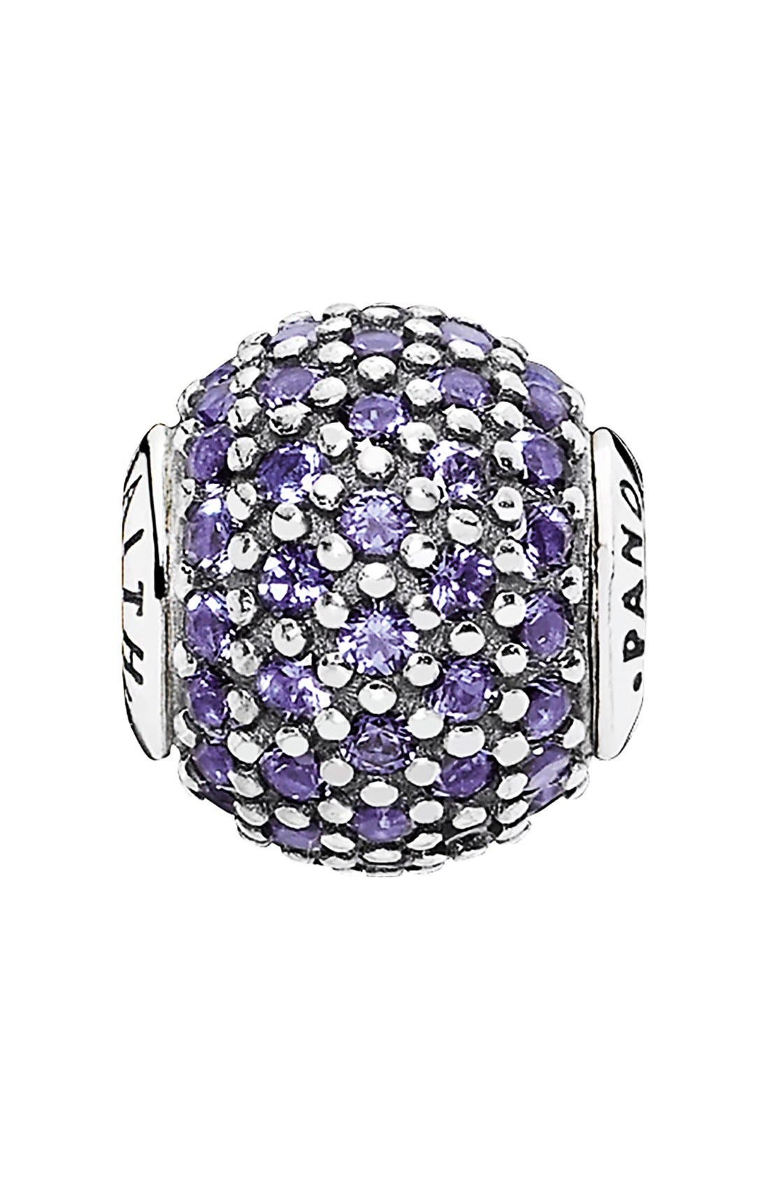PANDORA 'Essence Faith' Pavé Bead Charm Nordstrom