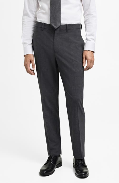Mango Men's Milan Slim-fit Suit Pants In Medium Heather Grey