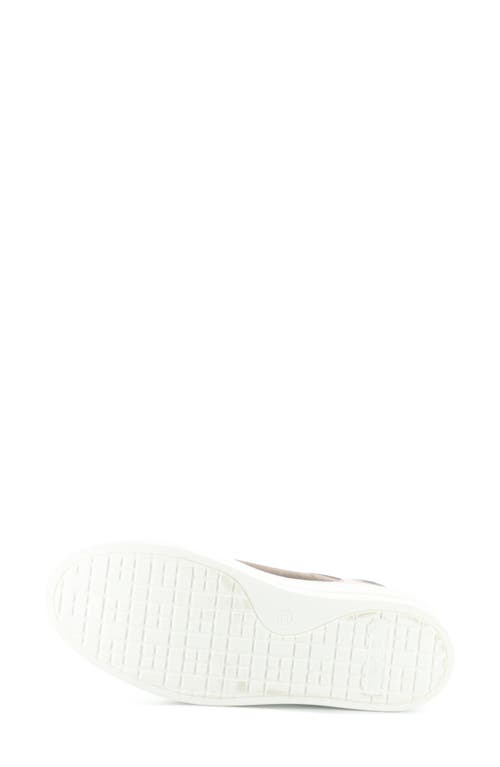 Bos. & Co. Maude Platform Sneaker In Taupe/almondine