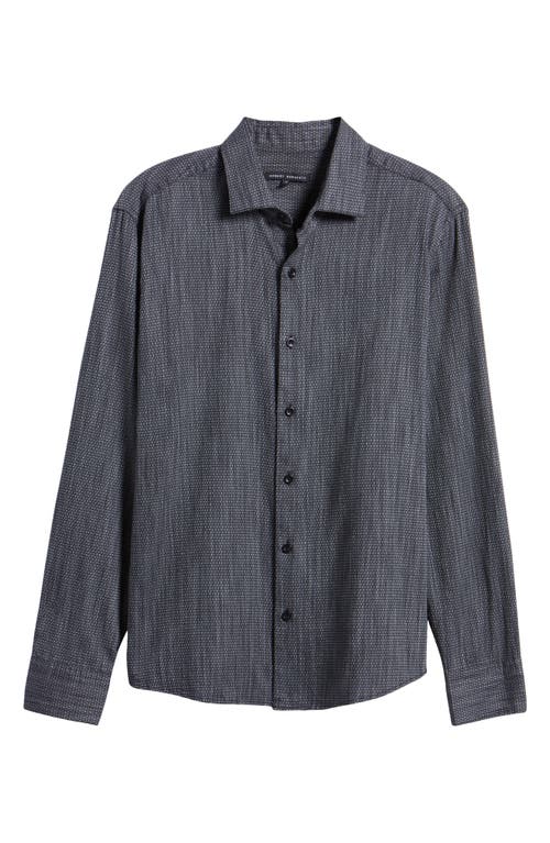 ROBERT BARAKETT ROBERT BARAKETT RUFUS COTTON BUTTON-UP SHIRT 