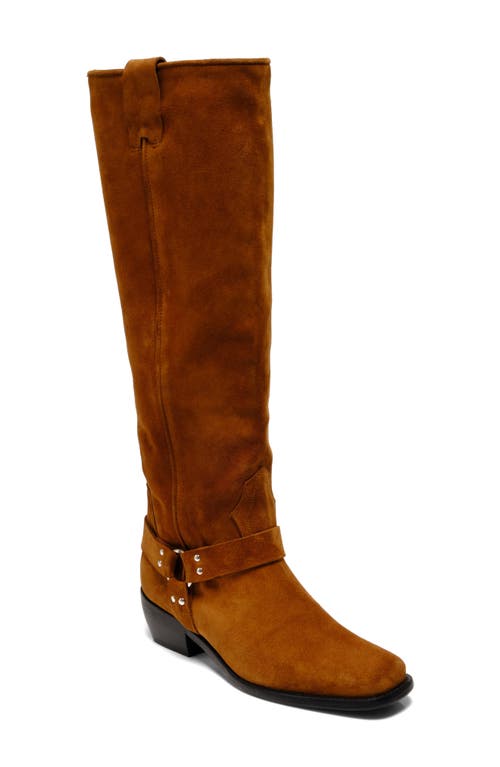 Free People Lockhart Tall Boot in Cognac at Nordstrom, Size 7.5