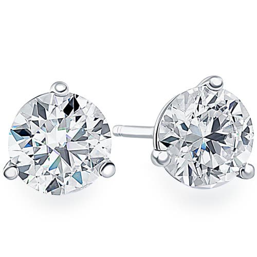 Bliss Diamond 1/2ct Martini Lab Grown Diamond Studs 14k Gold In 14k White Gold