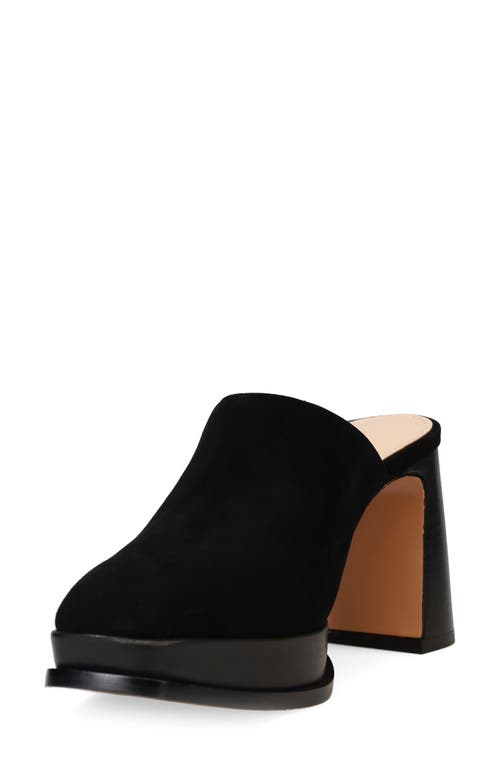 Shop Pelle Moda Dilani Platform Mule In Black