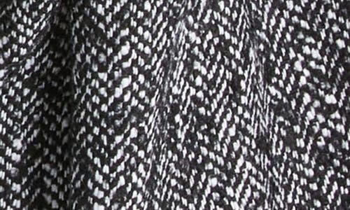 Clifton Wilson Herringbone Wool Scarf In Dark Gray