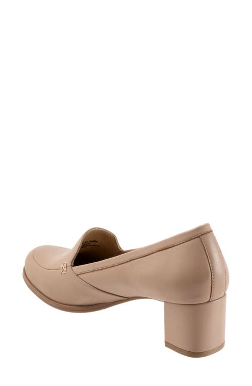 Shop Trotters Cassidy Loafer Pump In Taupe