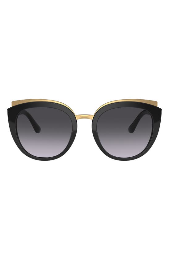 DOLCE & GABBANA BUTTERFLY 54MM SUNGLASSES,DG438354-Y