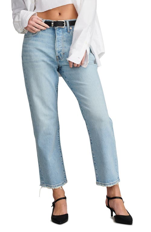 Lucky Brand '90s Loose Crop Jeans Sky High at Nordstrom,